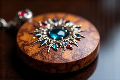 Bijoux bois et pierres