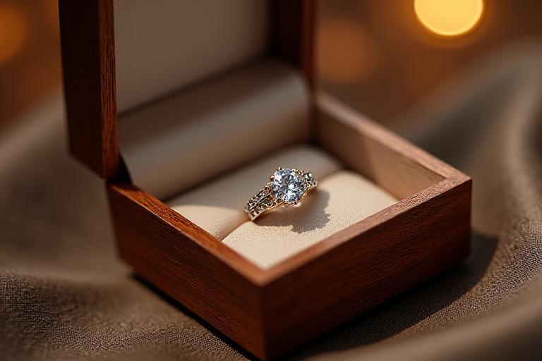 Coffret cadeau bijoux bois